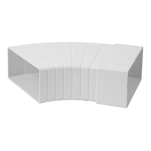 Kolano wentylacyjne EUROPLAST KLH15-60 110 x 55mm 15–60°