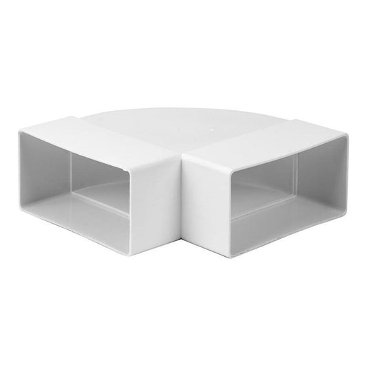 Kolano wentylacyjne EUROPLAST KLH25-90, 220 x 55 mm, 90°