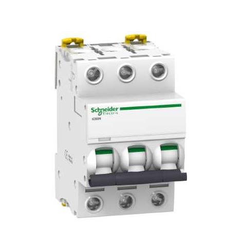 Automatinis jungiklis Schneider IC60N, 3P, C, 10kA, 16 A