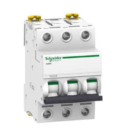 Wyłącznik automatyczny Schneider IC60N, 3P, C, 10kA, 25 A