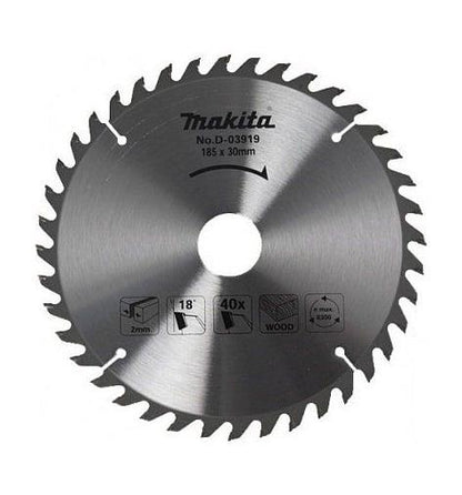 Diskinis medienos pjūklas Makita, 18,5 cm
