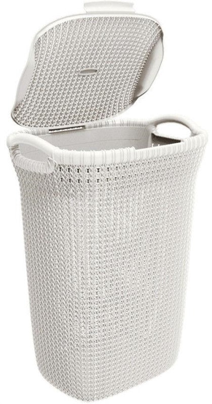 KOSZ NA PRANIE „KNIT” (57 l; 228391; BIAŁY)
