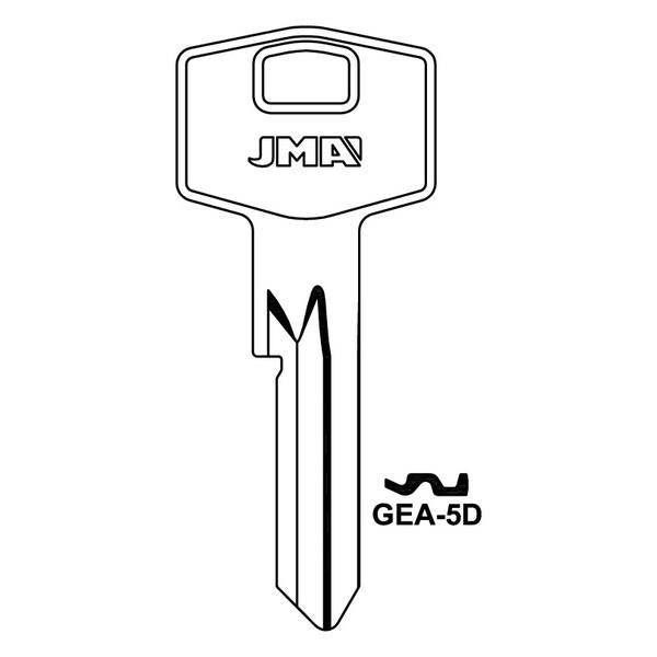 Półfabrykat klucza (GEA-5D) (JMA)
