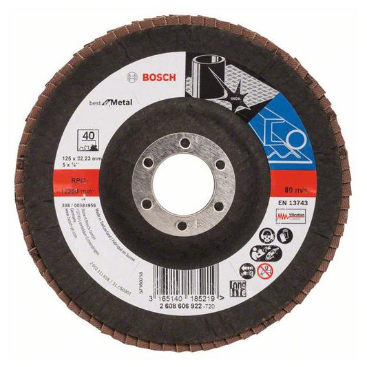 Flap disc Bosch, 125x22.23