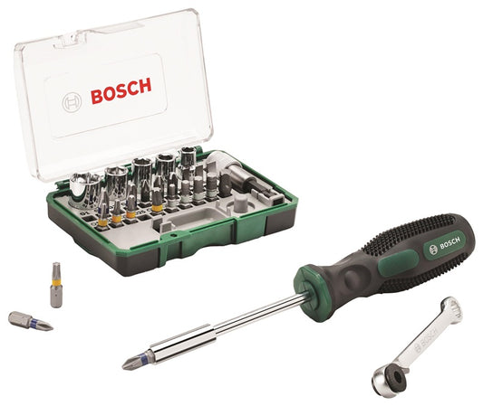 Atsuktuvas ir antgalių rinkinys Bosch, 27 vnt.