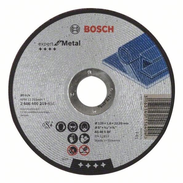 Tarcza tnąca Bosch, 125 x 1.6 x 22.23 mm