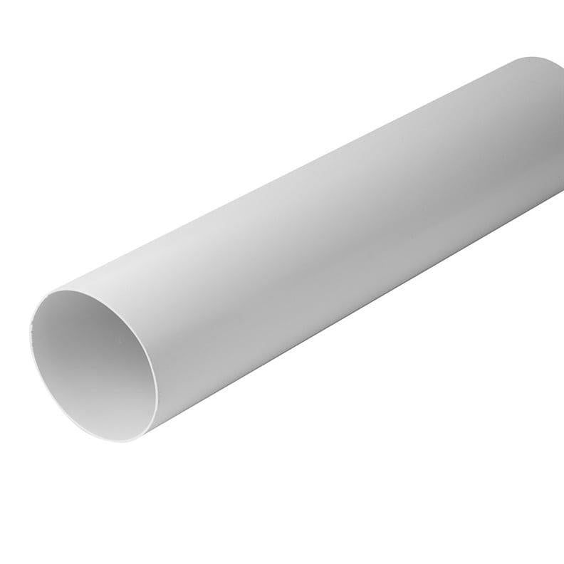 Ventiliacinis kanalas EUROPLAST D125, 1m