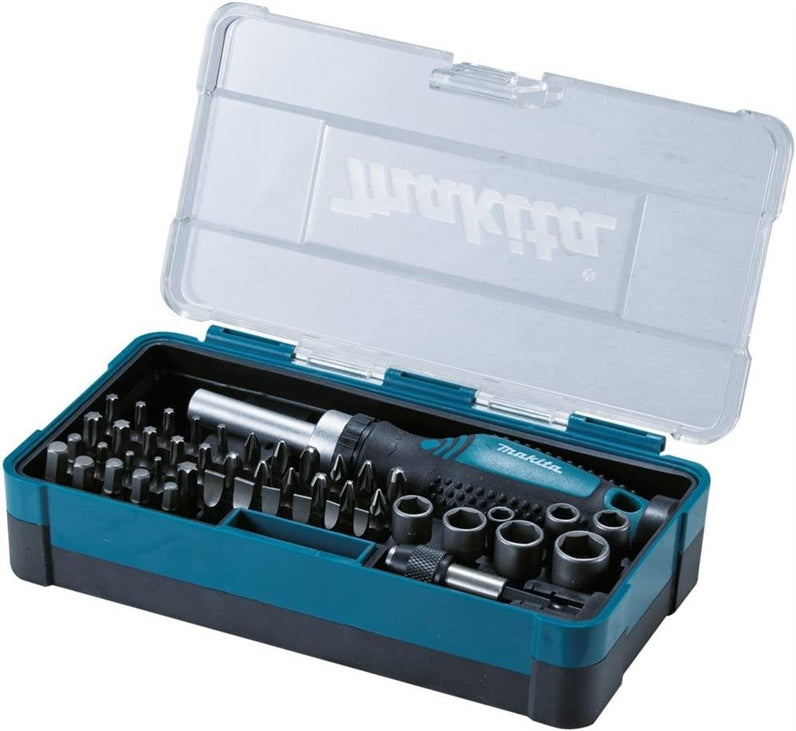 Atsuktuvas ir antgalių rinkinys Makita B-36170, 47 vnt.
