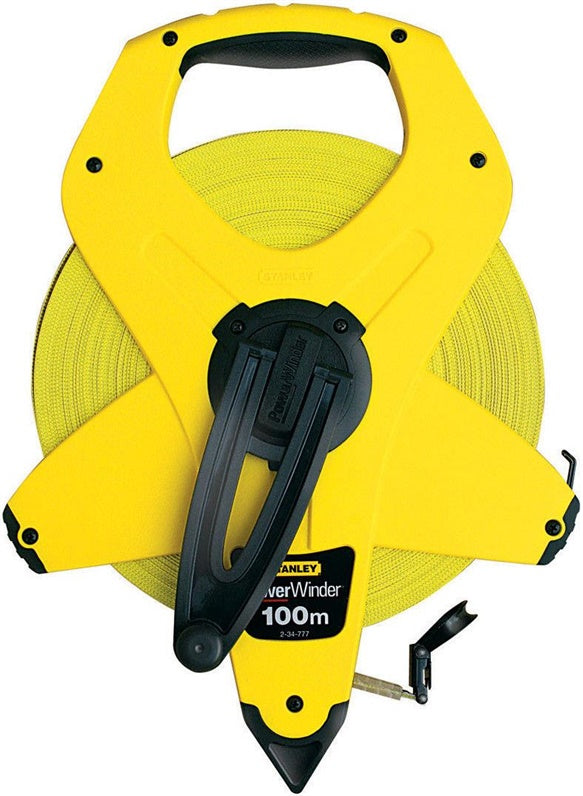 Matavimo juosta Stanley Power Winder, 100 m, 12,7 mm