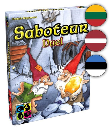 Stalo žaidimas SABOTEUR DUEL, EE, LV, LT, RU