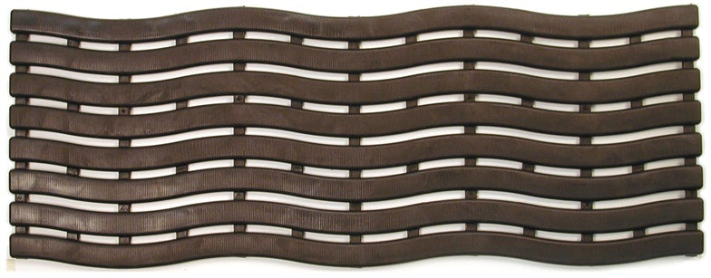 Plastikinis vonios kilimėlis 0695, rudas, 60 cm