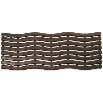 Plastikinis vonios kilimėlis 0695, rudas, 60 cm