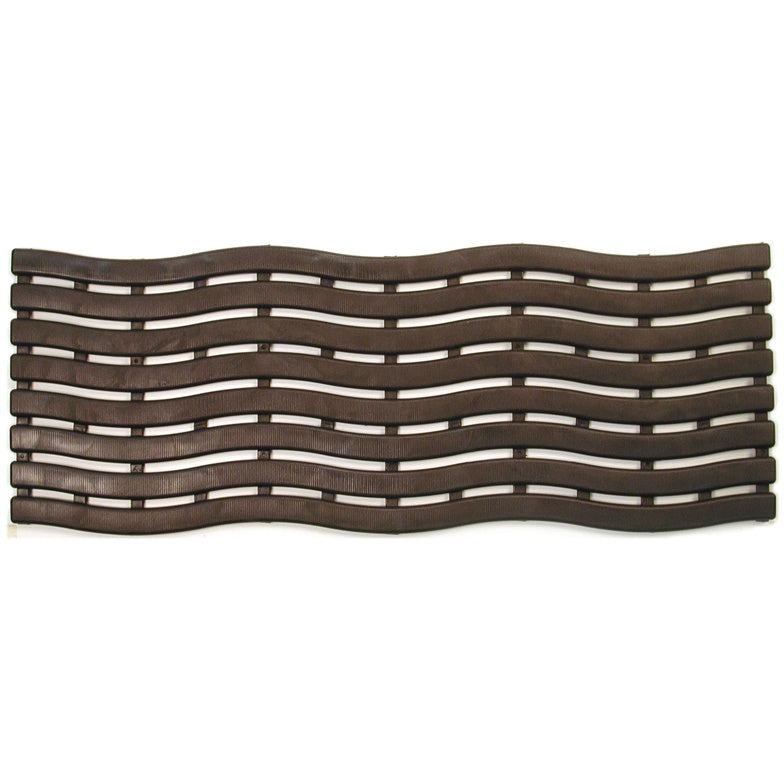 Plastikinis vonios kilimėlis 0695, rudas, 60 cm