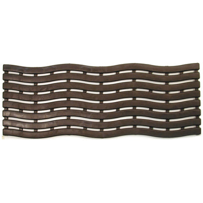 Plastikinis vonios kilimėlis 0695, rudas, 60 cm