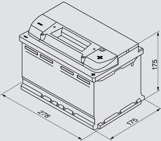 Akumuliatorius Bosch S5, 74 Ah, 750 A, 12 V