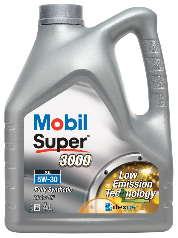 Automobilio variklio tepalas Mobil Super 3000 XE, 5W-30, 4 l