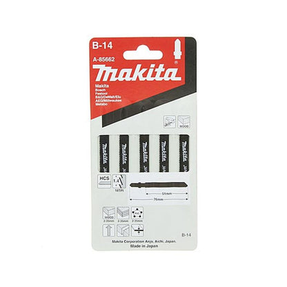 Brzeszczoty do wyrzynarki Makita, B14, 5 szt.