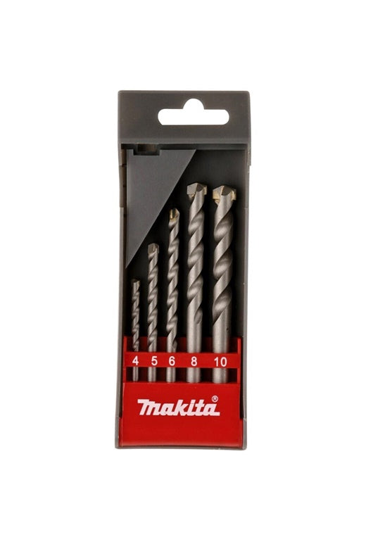 Zestaw wierteł do muru Makita, 4-10 mm, 5 szt.