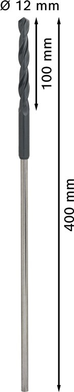 Wiertło do instalacji i przebicia Bosch, 12x400 mm