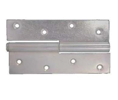Lankstas durims Kurzemes, 12.5 cm, sidabro