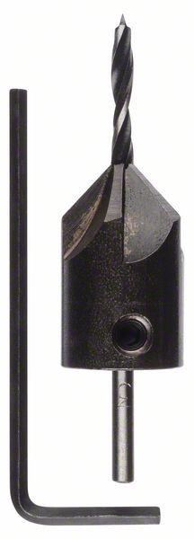 Wiertło do drewna Bosch, z pogłębiaczem D3, 3x60 mm