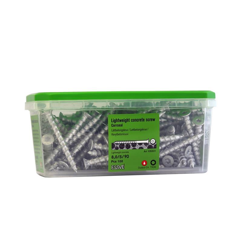 Wkręt FIBO CorrSeal 8x90, 100 szt.
