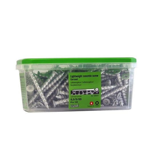 Wkręt FIBO CorrSeal 8x65, 100 szt.