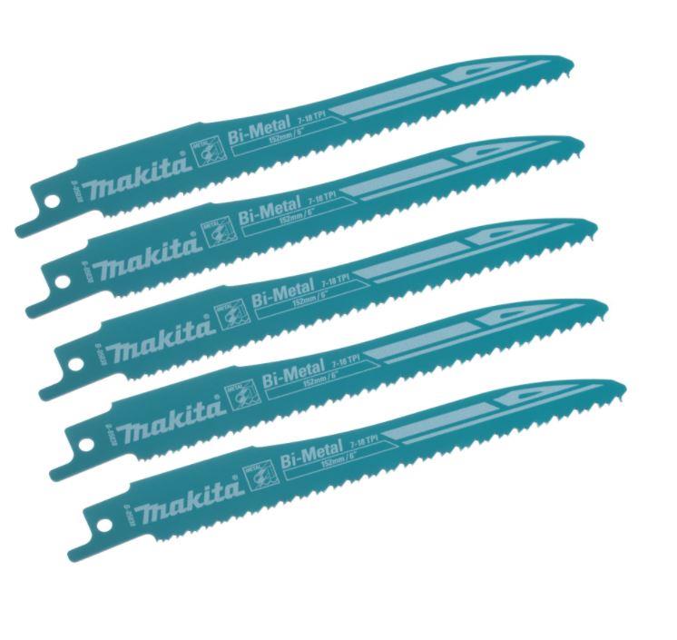 Brzeszczoty do cięcia prostego Makita, B-05038, 5 szt.