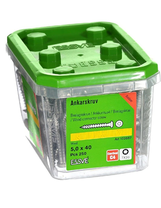 Wkręty do drewna kątowe Corrseal 5,0 x 40, 250 szt.