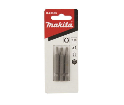 Bity do wkrętarki Makita B-25395 T20, 50 mm, 3 szt.