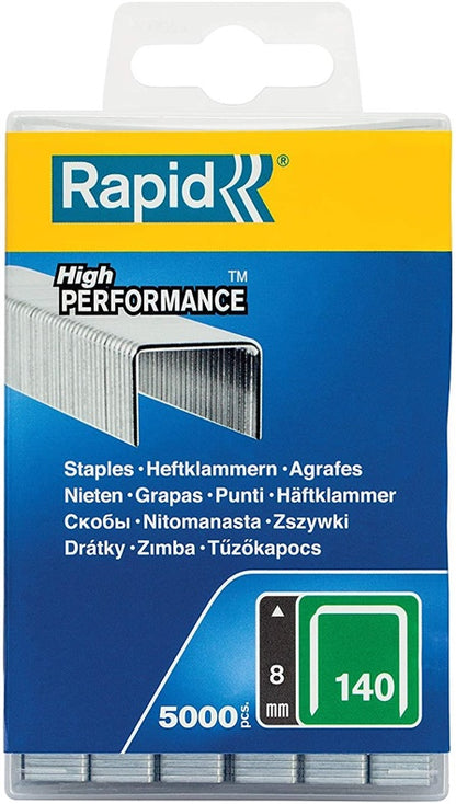 Kabės Rapid, tipas 140; 10,6 x 8 mm; 5000 vnt
