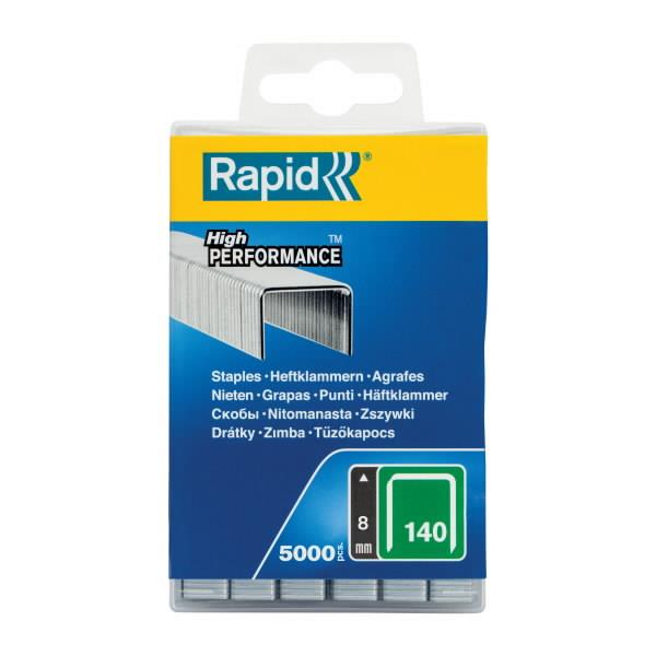 Kabės Rapid, tipas 140; 10,6 x 8 mm; 5000 vnt