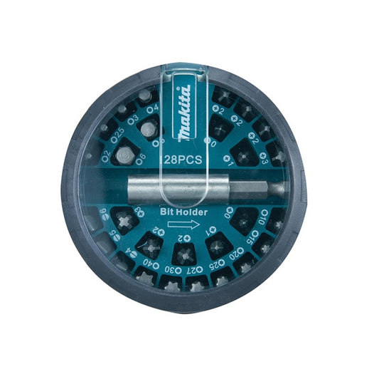 Sukimo antgalių rinkinys Makita B-28911, 28 vnt.