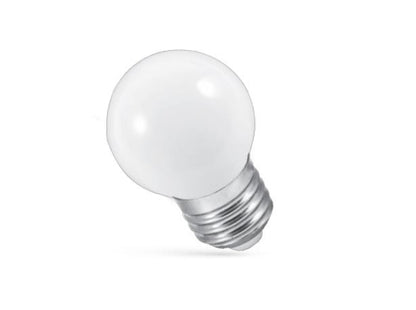 Lemputė Spectrum LED, P45, E27, 1 W, 10 lm, RGB