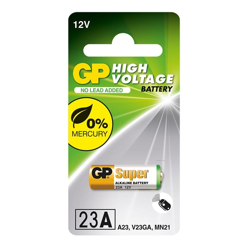 Elementas GP SUPER ALKALINE A23, 12V