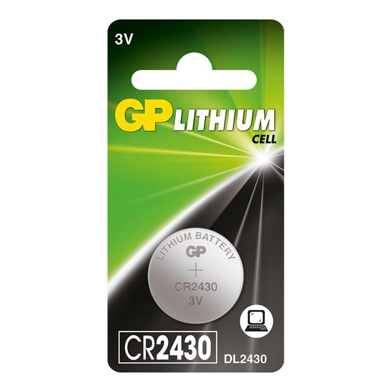 Bateria GP LITHIUM CR2430, 3V