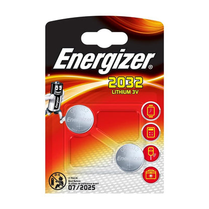 Baterie ENERGIZER CR2032, 3V, 2 szt.