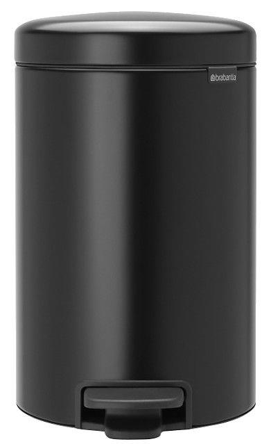 Šiukšliadėžė Brabantia NewIcon, juoda, 5l, 29.1x20.5cm