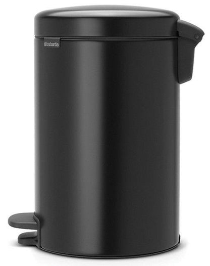 Kosz na śmieci Brabantia NewIcon, czarny, 12l, 41,1x25,1cm