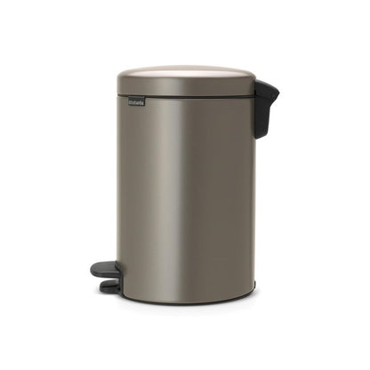 Kosz na śmieci Brabantia NewIcon, szary, 12l, 41,1x25,1cm