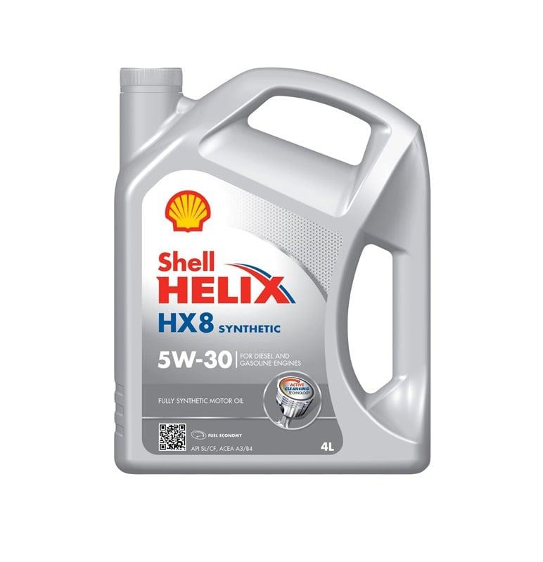 Olej silnikowy Shell Helix HX8, 5W-30, 4 l