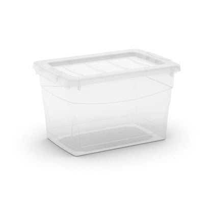 Pojemnik KIS, 16 l, przezroczysty, 38,5×25,5×23,5 cm