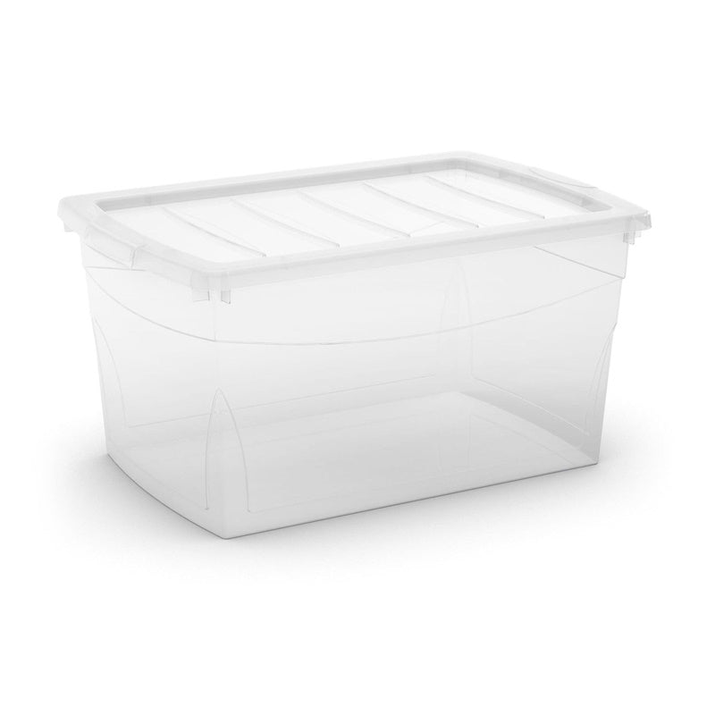 Daiktadėžė KIS, 50 l, skaidri, 58,5×39×30 cm