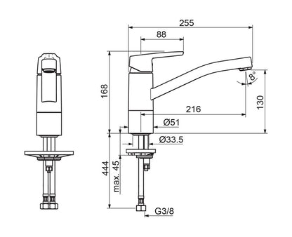 Bateria kuchenna Oras Saga 3930F