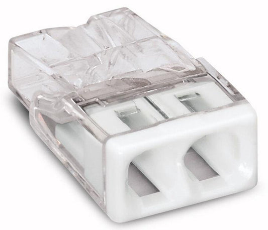 Laidų jungė Wago 2273-202/25, 2 x 0.5-2.5 mm², 450V, 25 vnt.