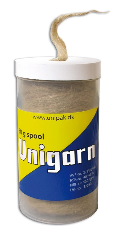Len na kasetce Unipak, 80 g