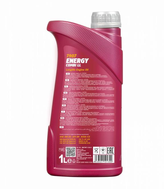 VARIKLIŲ TEPALAI MANNOL ENERGY COMBI LL 5W-30 1L