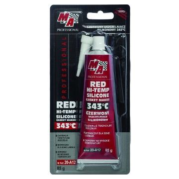 Uszczelniacz silikonowy Moje Auto, czerwony, 85 ml
