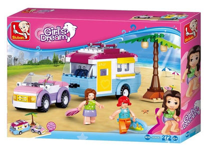 Klocki Sluban Sluban Girl's Dream Plażowe Wakacje M38-B0606