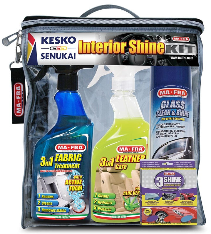 Automobilio valiklių komplektas su šluostėmis Ma-fra, 0.5 l